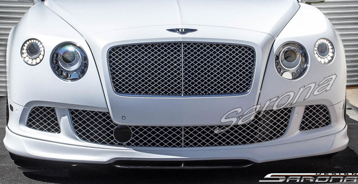 Custom Bentley GT  Coupe Front Lip/Splitter (2011 - 2017) - $1450.00 (Part #BT-016-FA)